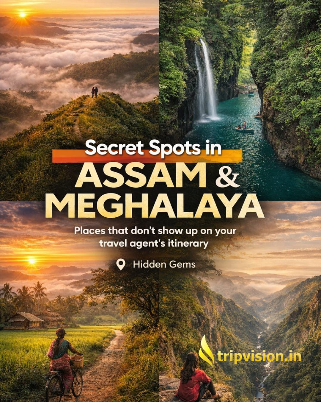 Hidden Gems in Assam & Meghalaya You Must Visit